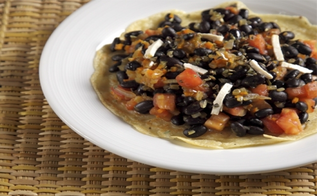 Crepes de linaza a la mexicana